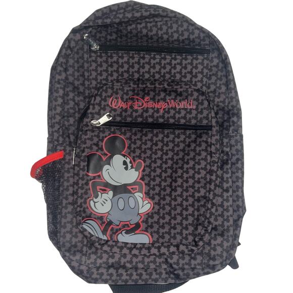 Disney Other - NWOT Disney Parks Authentic Red and Black Mickey Mouse Backpack
